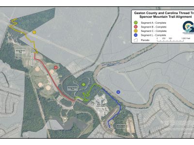Lowell to Poston Trail Map