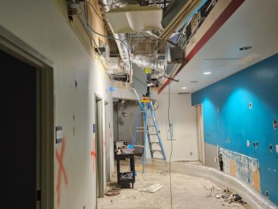Demolition on Second Floor