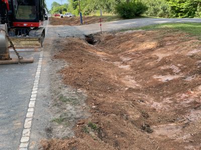 Refilled Trench